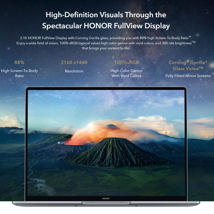HONOR MagicBook 14 2022 Laptop, 14 inch Windows 11 Home Chinese Version, Intel 12th Gen Core i5-12500H RTX2050 Discrete Graphics, RTX2050