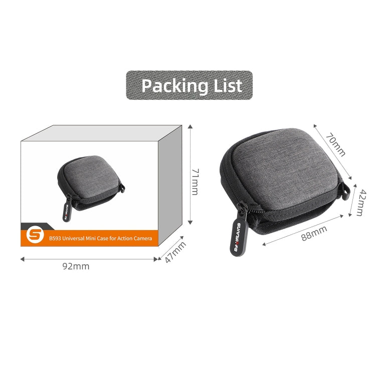 Sunnylife Camera Body Portable Storage Box Case, For Insta360 GO 3 / GO 3S