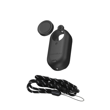Sunnylife IST-BHT594 Camera Body Silicone Case with Lens Cap & Neck Strap, For Insta360 Go 3
