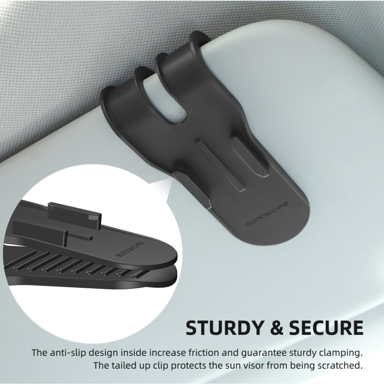 Sunnylife ZJ585 Sun Visor Camera Mount Quick Release Holder 360 Degree Rotating Vlog Bracket, ZJ585