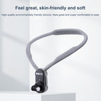 RUIGPRO Lazy Neck Bracket POV View Mount, Standard with Strap, With J-Hook Buckle, With Phone Clamp & Adapter