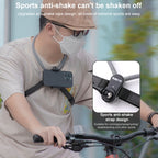 RUIGPRO Lazy Neck Bracket POV View Mount, Standard with Strap, With J-Hook Buckle, With Phone Clamp & Adapter