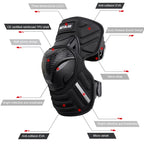 Motolsg MT03 Motorcycle Bicycle Riding Protective Gear, 2 in 1 Knee Pads