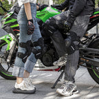 Motolsg MT03 Motorcycle Bicycle Riding Protective Gear, 2 in 1 Knee Pads
