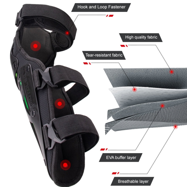 Motolsg MT-05 Motorcycle Bicycle Riding Protective Gear, 2 in 1 Knee Pads, 2 in 1 Elbow Pads, 4 in 1 Elbow Pads