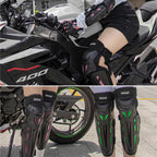 Motolsg MT-05 Motorcycle Bicycle Riding Protective Gear, 2 in 1 Knee Pads, 2 in 1 Elbow Pads, 4 in 1 Elbow Pads
