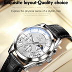 OLEVS 2876 Men Multifunctional Sports Chronograph Quartz Watch