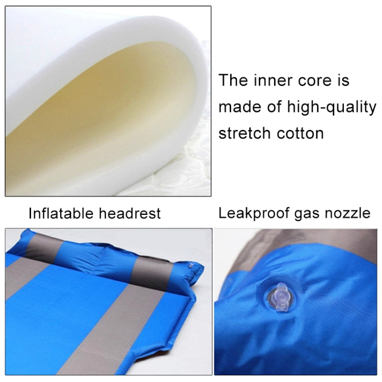 Universal Car Suede Sleeping Mat Mattress Off-road SUV Trunk Travel Inflatable Mattress Air Bed, 180 x 130 x 102cm, 195 x 130 x 109cm