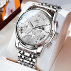 OLEVS 2892 Men Multifunctional Business Waterproof Quartz Watch