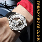 OLEVS 6661 Men Fashion Luminous Waterproof Mechanical Watch