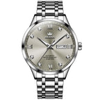 OLEVS 9946 Men Diamond Roman Scale Waterproof Quartz Watch