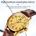 OLEVS 5566 Men Simple Single Calendar Waterproof Quartz Watch, 5566 Men