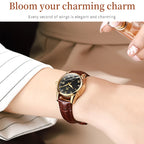 OLEVS 6896 Women Multifunctional Luminous Waterproof Quartz Watch, 6896 Women