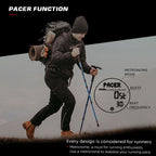 NORTH EDGE ALPS Outdoor Waterproof Men Carbon Fiber Digital Nylon Strap Smart Sports Watch, ALPS
