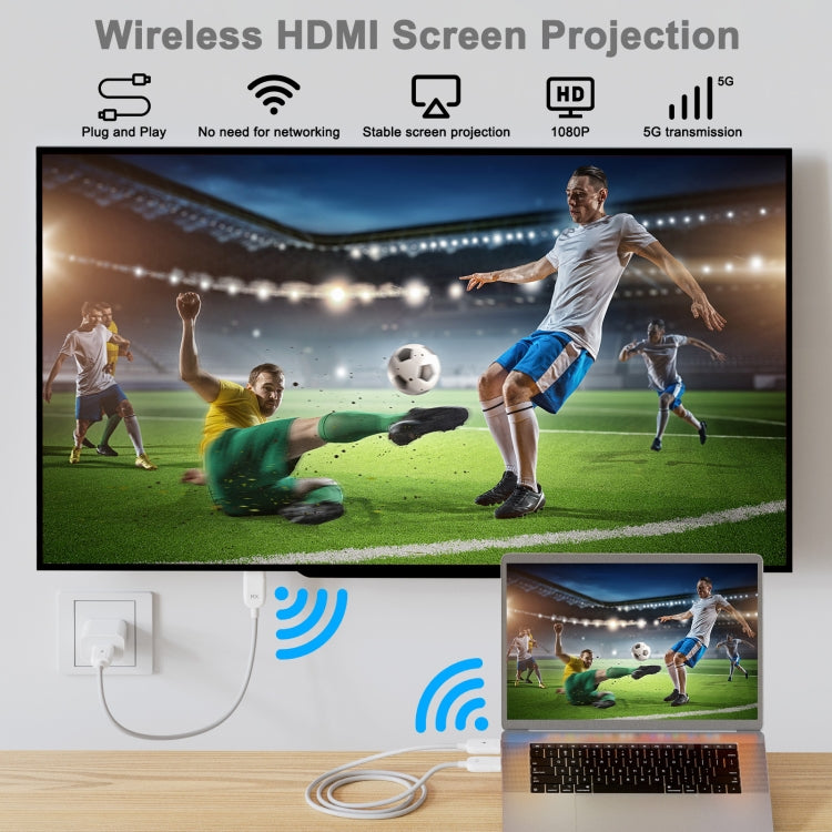 THT-020-08 4 in 1 HDMI Transmitter Wireless Screen Sharer Set, THT-020-08