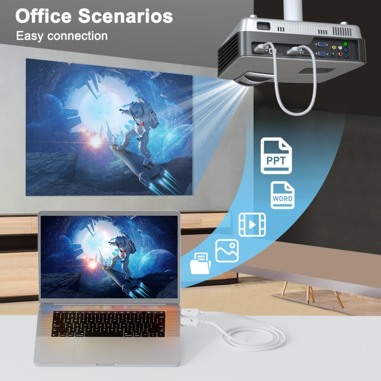 THT-020-8-1 4 in 1 HDMI Transmitter Wireless Screen Sharer Set, THT-020-8-1