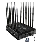 JAX-121F-16 2G/3G/4G/5G/WiFi/GPS/LOJACK/LORA/UHF/VHF Phone Signal Jammer, JAX-121F-16