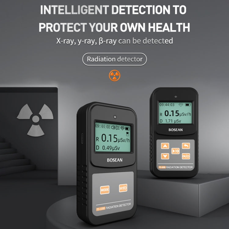 FS-1000 Household Nuclear Radiation Detector Glass Geiger Counter, FS-1000