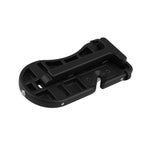BF013-BK Automotive Door Step Hook Aluminum Foldable Ladder Mini Foot Pedal for Jeep SUV Truck WP, BF013-BK