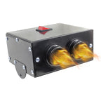 Car 500W High-power Electric Heater Defroster, 12V 2-hole, 24V 2-hole, 12V 4-hole, 24V 4-hole, 12V Classic 2-hole 400W, 12V Classic 2-hole 600W, 12V Classic 2-hole 800W, 24V Classic 2-hole 400W, 24V Classic 2-hole 600W, 24V Classic 2-hole 800W
