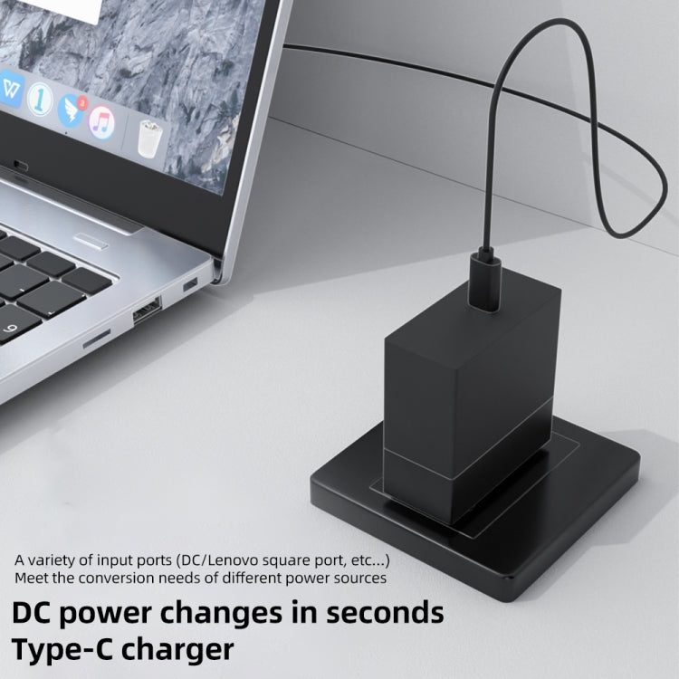 100W O 2.5X0.7mm Female to USB-C/Type-C Male Plug Charging Adapter, 2.5X0.7mm