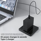 100W P 3.0X1.1mm Female to USB-C/Type-C Male Plug Charging Adapter, 3.0X1.1mm