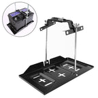 Car Universal Battery Bracket Adjustable Battery Fixed Holder + Base Tray, 28.5cm Base + 19cm Bracket, 28.5cm Base + 23cm Bracket, 28.5cm Base + 27cm Bracket, 34.5cm Base + 19cm Bracket, 34.5cm Base + 23cm Bracket, 34.5cm Base + 27cm Bracket