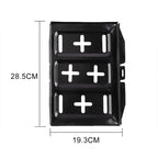 Car Universal Battery Bracket Adjustable Battery Fixed Holder + Base Tray, 28.5cm Base + 19cm Bracket, 28.5cm Base + 23cm Bracket, 28.5cm Base + 27cm Bracket, 34.5cm Base + 19cm Bracket, 34.5cm Base + 23cm Bracket, 34.5cm Base + 27cm Bracket