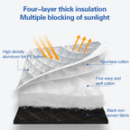 Car Half-cover Car Clothing Sunscreen Heat Insulation Sun Nisor, Aluminum Foil, Aluminum Foil 3.6x1.6x1.5m, Aluminum Foil 3.9×1.7×1.5m, Aluminum Foil 4.3×1.8×1.5m, Aluminum Foil 4.3x1.7x1.5m, Aluminum Foil 4.3x1.8x1.6m, Aluminum Foil 4.5x1.8x1.7m      ...