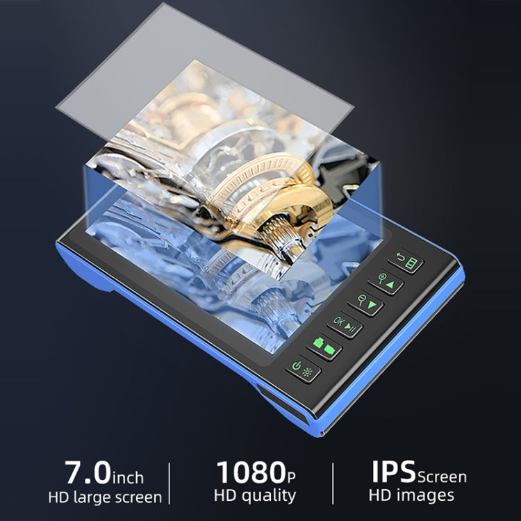 T23 5mm Dual Lenses 7 inch Screen Industrial Endoscope, 5mm Dual-Lenses, 1m, 5mm Dual-Lenses, 2m, 5mm Dual-Lenses, 3.5m, 5mm Dual-Lenses, 5m, 10m Tube