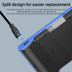 T23 5mm Dual Lenses 7 inch Screen Industrial Endoscope, 5mm Dual-Lenses, 1m, 5mm Dual-Lenses, 2m, 5mm Dual-Lenses, 3.5m, 5mm Dual-Lenses, 5m, 10m Tube