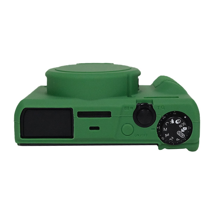 Soft Silicone Protective Case with Lens Cover, For Canon PowerShot G7 X Mark III / G7X3