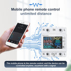 KWS-302WF 170-270V Multifunctional AC Digital Display Rail Voltage and Current Monitoring Meter, KWS-302WF