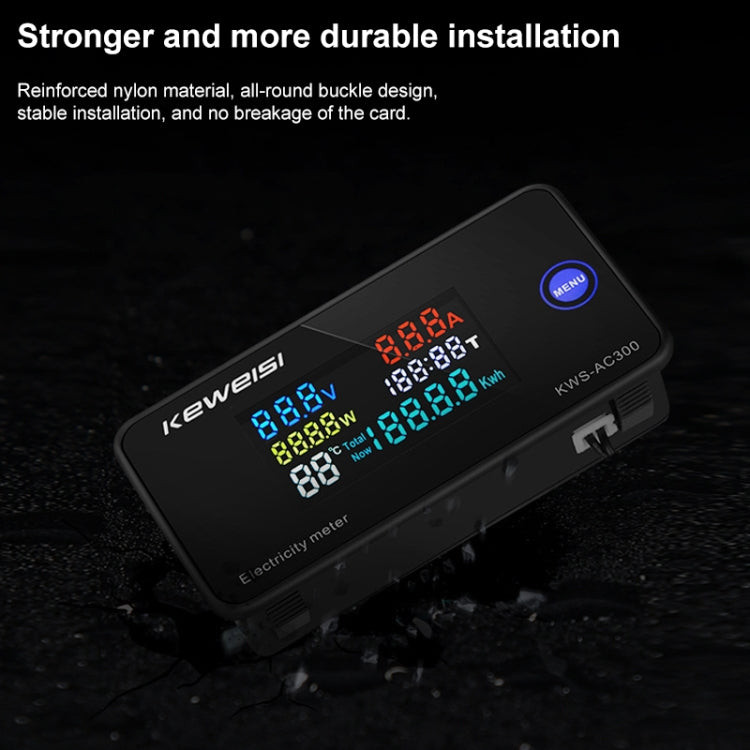 KWS-AC300-100A 50-300V AC Digital Current Voltmeter with Closed Transformer, KWS-AC300-100A with Closed Transformer