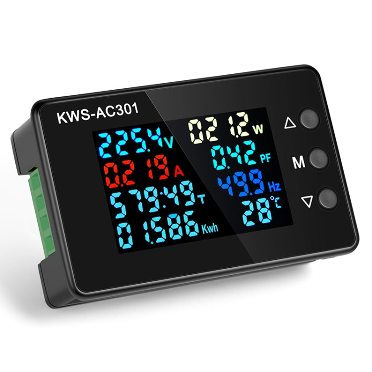 KWS-AC301-20A 50-300V AC Digital Current Voltmeter, KWS-AC301-20A