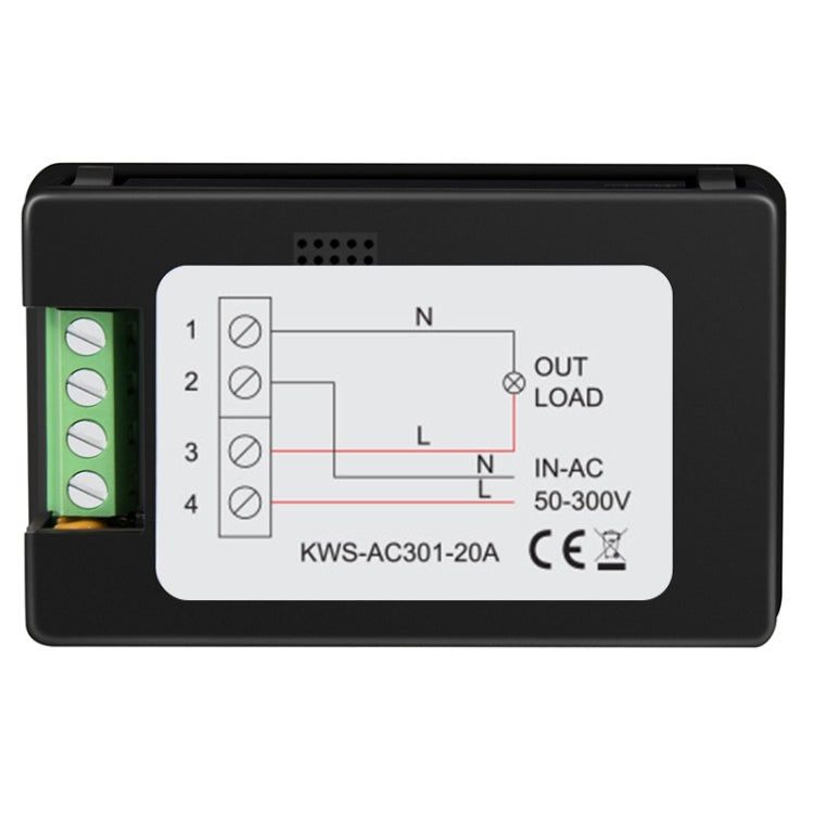 KWS-AC301-20A 50-300V AC Digital Current Voltmeter, KWS-AC301-20A