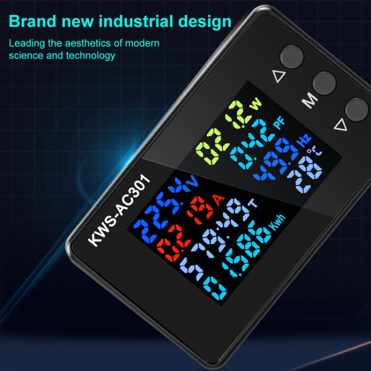 KWS-AC301-20A 50-300V AC Digital Current Voltmeter, KWS-AC301-20A