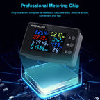 KWS-AC301-100A 50-300V AC Digital Current Voltmeter with Opening Transformer, KWS-AC301-100A with Opening Transformer