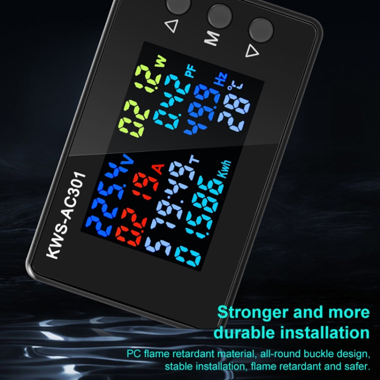 KWS-AC301L-20A 50-300V AC Digital Current Voltmeter with 485 Communication, KWS-AC301L-20A