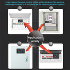 KWS-AC301L-100A 50-300V AC Digital Display Closed Current Voltmeter with 485 Communication, KWS-AC301L-100A Closed Current
