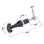 T Shape Handle Paddle Entry Door Latch Tool Box Lock for Trailer / Yacht / Truck, A2920
