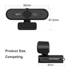 HXSJ S6 HD 1080P 95 Degree Wide-angle High-definition Computer Camera with Microphone