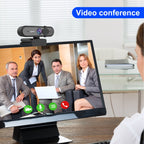 HXSJ S6 HD 1080P 95 Degree Wide-angle High-definition Computer Camera with Microphone