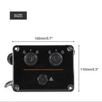For Yamaha Outboard Vertical Dual Control Panel Ignition Key Switch 6K1-82570-08-00, 6K1-82570-08-00