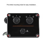 For Yamaha Outboard Vertical Dual Control Panel Ignition Key Switch 6K1-82570-08-00, 6K1-82570-08-00