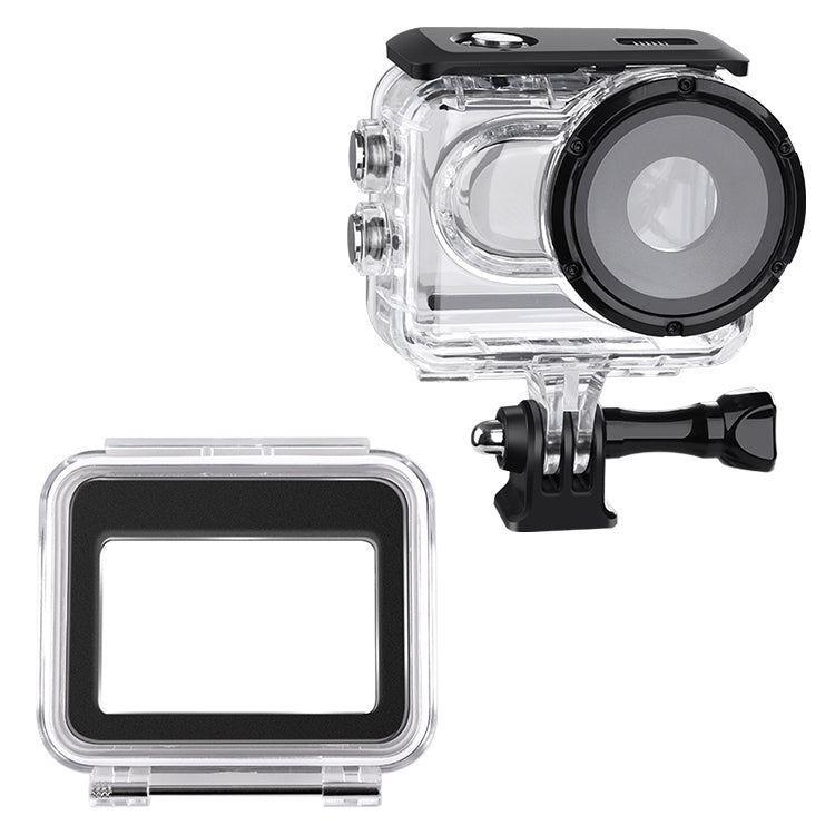 Underwater Waterproof Housing Case with Touch Back Cover, For Insta360 GO 3 / 3S