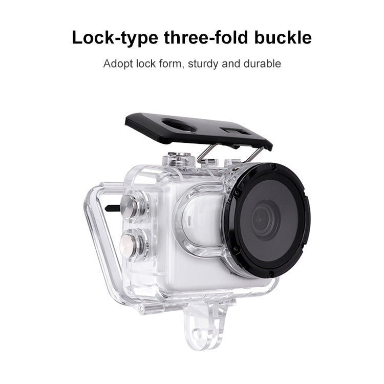 Underwater Waterproof Housing Case with Touch Back Cover, For Insta360 GO 3 / 3S