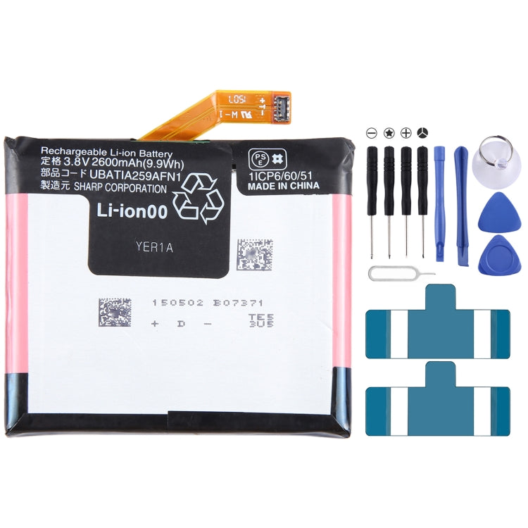 Battery Replacement, For Sharp AQUOS R5G SHG01, For Sharp Aquos Sense3 Basic, For Sharp Aquos Sense 3 Plus, For Sharp Aquos zero 2 Shv47, For  Sharp SHV32, For Sharp AQUOS Sense 1, For Sharp Aquos Sense2, For Sharp Z2 FS8002, For Sharp Aquos Zeta      ...