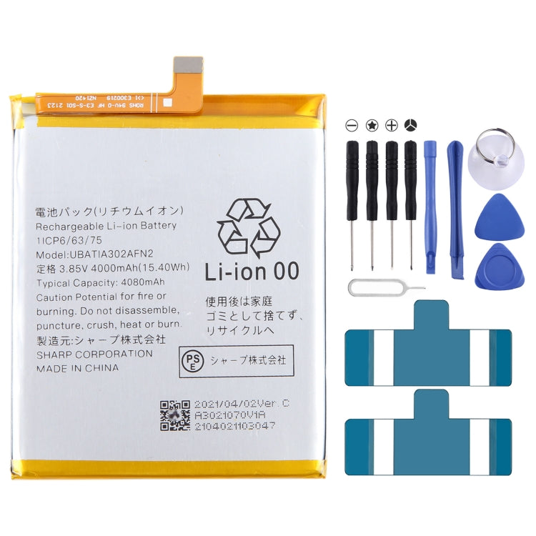Battery Replacement, For Sharp AQUOS R5G SHG01, For Sharp Aquos Sense3 Basic, For Sharp Aquos Sense 3 Plus, For Sharp Aquos zero 2 Shv47, For  Sharp SHV32, For Sharp AQUOS Sense 1, For Sharp Aquos Sense2, For Sharp Z2 FS8002, For Sharp Aquos Zeta      ...