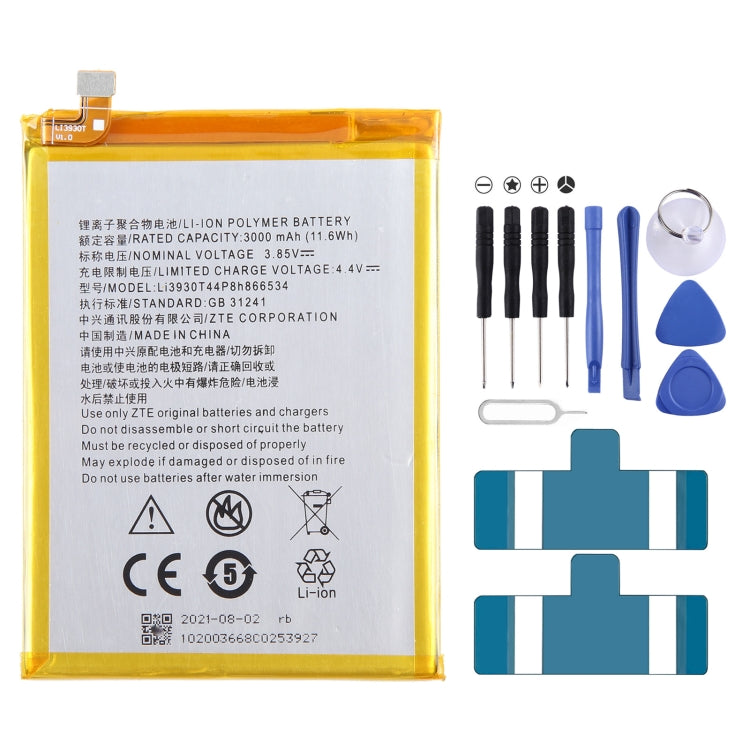 Battery Replacement, For ZTE Vodafone Smart V8 VFD710, For ZTE Blade A71 2021 / Voyage 10, For ZTE 30 Pro /  S30 SE 8030N, For ZTE Blade A7S A7 2020, For ZTE Blade A6 Max A0605, For ZTE Blade V8 Mini BV0850 V0850, For ZTE Axon 7 Max 3D C2017           ...